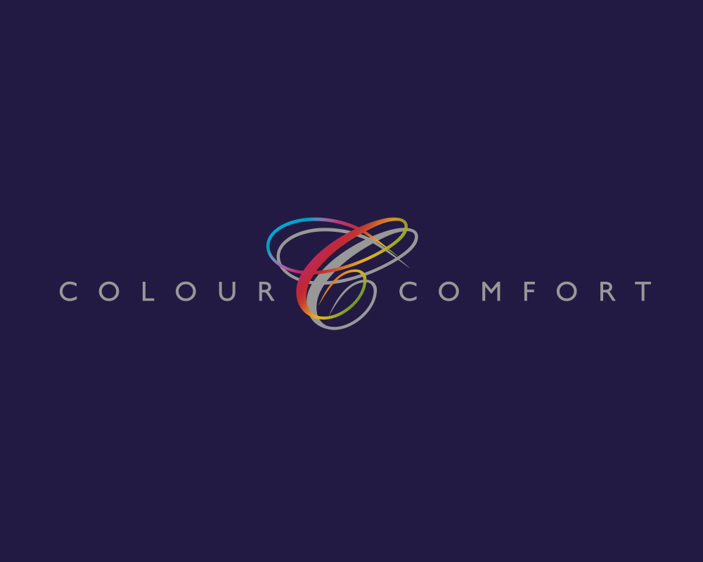 Colour+Comfort+Logo Kracht van Kleur Kleurenbloem - uit deze bloem maak je de keuze voor de kleuren tijdens een online kleurkaartlegging